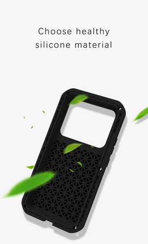 LOVE MEI Potente Funda Metal Antigolpes a Prueba de Suciedad para Xiaomi 14/13 Pro - Imagen 13 de 27