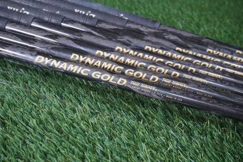 LYNX BLACK CAT TOUR IRONS 3-PW TRUE TEMPER DYNAMIC GOLD FILAMENT WOUND STIFF! - Picture 5 of 8