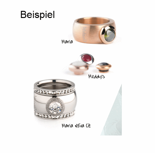 Melano Magnetic Kopf M 01SR005 Mondstein 5 mm Aufsatz für Magnetic Ring - Bild 2 von 2