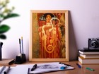 Medicine & Hygeia Poster Print Painting by Gustav Klimt, Wall Art Decor