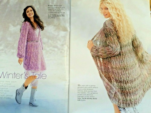 SANDRA KNIT TRENDS Magazine #7 67 designs 1980s vintage Romantic Cuddly Soft - Picture 4 of 12