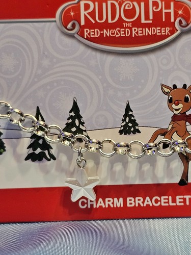 BIOWORLD RUDOLPH RENTIER 60. JAHRESTAG ABSCHEULICHER CHARM 9" ARMBAND NEU - Bild 6 von 12
