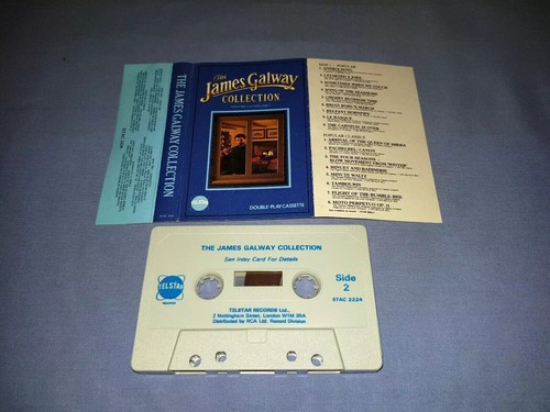 THE JAMES GALWAY COLLECTION VOLUMES 1 & 2 CASSETTE TAPE ALBUM - Picture 2 of 2