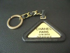 Authentic Chanel TEL  Vintage Key holder / bag charms 94P
