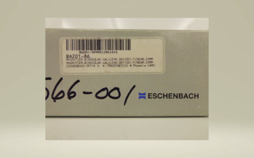 Eschenbach 16363 (Near) Magnifier.Binocular.Galilean 3X Brand New! NOS - Picture 7 of 7