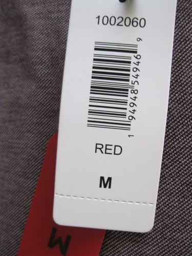 DKNY Herren Baumwoll Strick Knopfleiste Langarm Sport Hemd, Rot, M (1120) - Bild 3 von 4