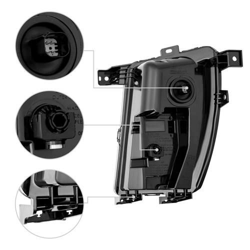 Luz antiniebla LED intermitente lado pasajero derecho para Tesla Model X 2016-2020 - Imagen 4 de 16