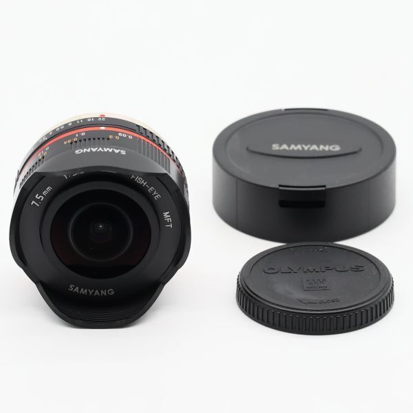 SAMYANG　7.5㎜　1:3.5 FISH-EYE MFT 7.5mm F3.5 Fisheye (MFT) – Samyang US