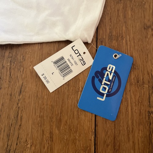 Lote 29 camisetas para hombre L/LG Looney Tunes Thats All Folks Acme Racing blanco azul Y2K - Imagen 2 de 11