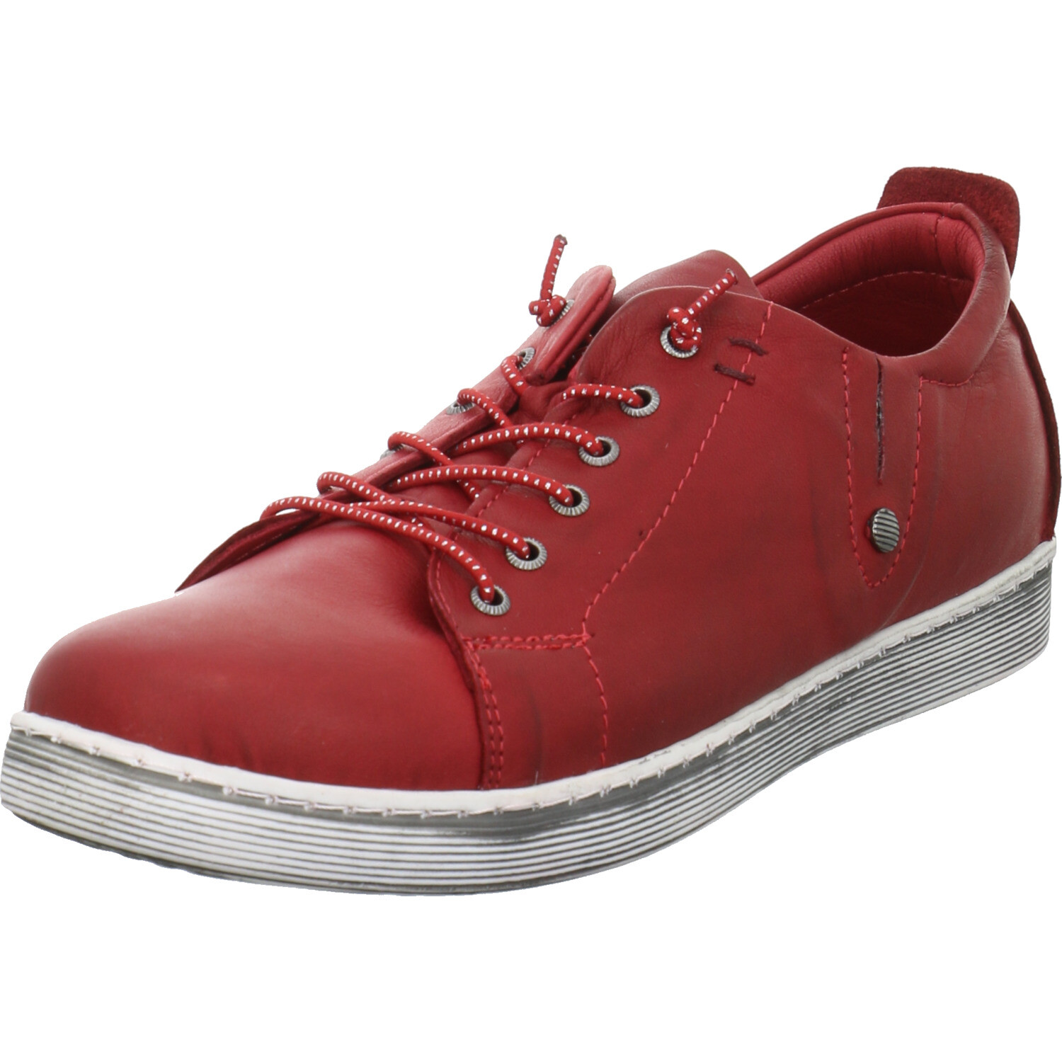 Rot Slipper Damen Andrea Leder Conti Used sportlich 0348736 Ballerina Slipper Damen Rieker sportlich Turnschuhe grau