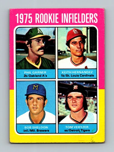 1975 Topps MINI #623 Keith Hernandez Rookie VG-VGEX Vintage Baseball Card