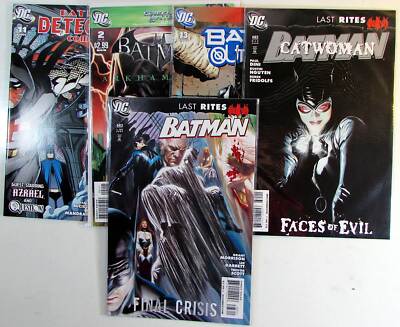 Batman Lot 5 #685, 683, Detective Annual 11, Arkham City 2, Outsiders ...