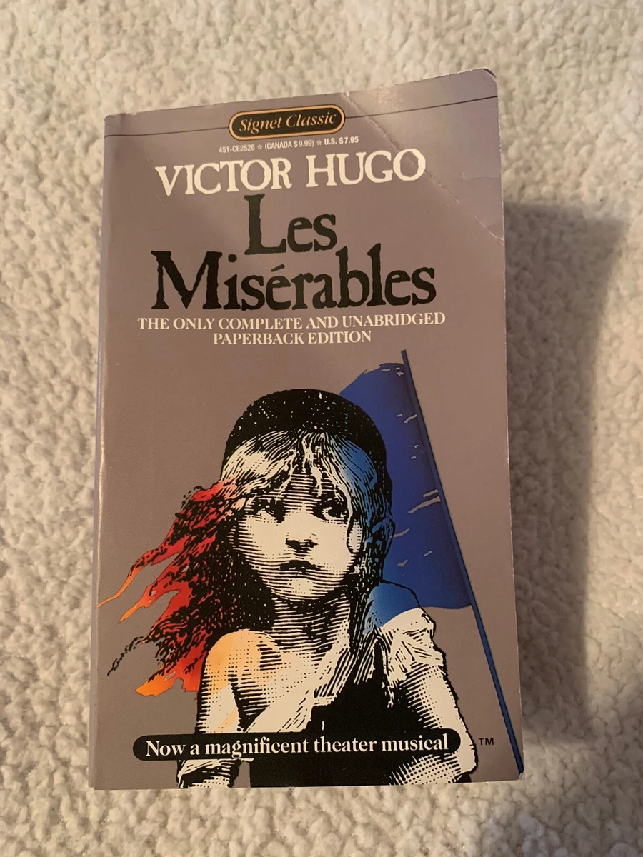 Les Miserables By Victor Hugo Complete Unabridged Paperback