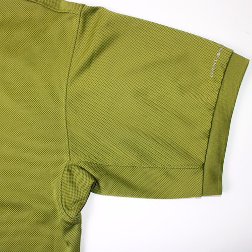 Columbia Poloshirt Herren M Grün PFG Omni Shade Belüftet Kurzarm Angeln Mesh - Bild 7 von 15