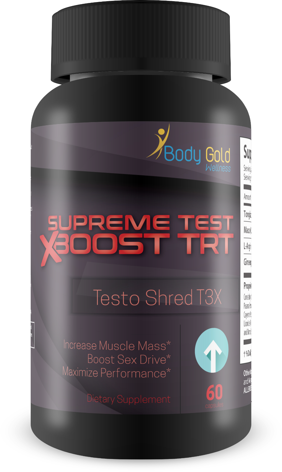 Supreme Test X Boost Trt Testo Shred T3X Male Testosterone