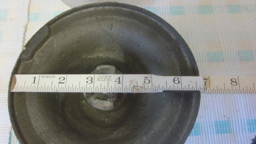 Antique Flush Mount Porch Sconce Ceiling Cast Iron Fixture (Sold Prior) - Picture 8 of 10