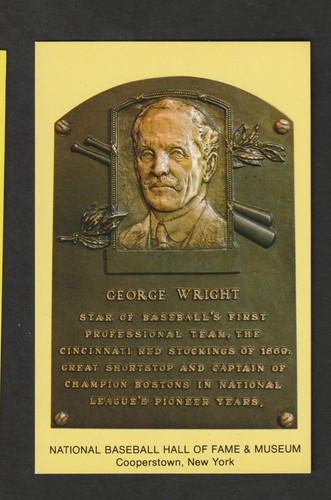 Baseball Hall of Fame Yellow Postcards Undated Printed Mike Roberts U Choose N24 - Picture 191 of 196