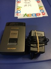 Auto Revers Cassette Player Sharp Model JC-510 GY 