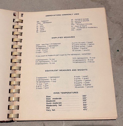 Vintage Regional Cookbook South Padre Island Texas Fire Department 1977 - Picture 3 of 4