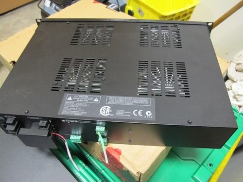 Crown 1160A 160W 70/100V Commercial 2U Rackmount Single-Zone Power Amplifier - Picture 9 of 9