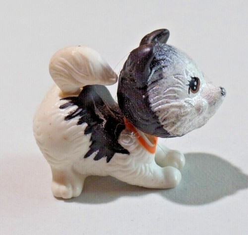 Vintage 1992 Kenner Littlest Pet Shop Mail Order Pets B&W Husky Puppy Dog - Picture 3 of 7