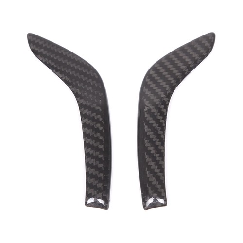 Real Carbon Fiber Gear Shift Knob Head Side Cover Fit Maserati Ghibli 2019-2023 - Picture 6 of 8