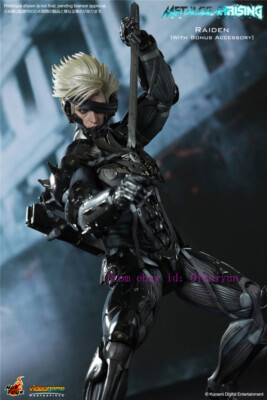 Perfect Hot Toys Vgm17 1/6 Metal Gear Rising: Revengeance Raiden