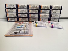 Mixed Lot of Artist's Watercolor Paint, 73 Tubes, NEW
