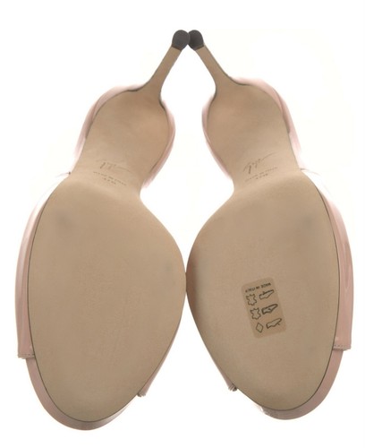 Neu im Karton Neu Giuseppe Zanotti Blush Pink 37,5 Plateau Sandalen Schuhe Absatz Pantoletten - Bild 5 von 5