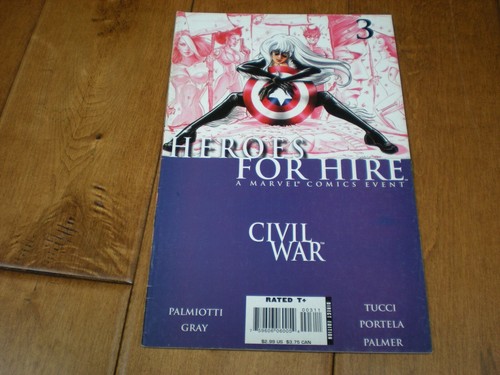 Heroes For Hire #3 (2006 Series) Marvel Comics 'Gray Palmotti Tucci' VF/NM