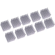 US Stock 10pcs 21 x 20 x 15mm Heat Sink Cooling Aluminum Heatsink CPU IC LED