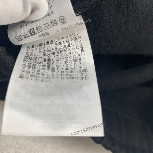 A BATHING APE BAPE Shark Jogginghose Schwarz Größe L Neu Original - Bild 11 von 14