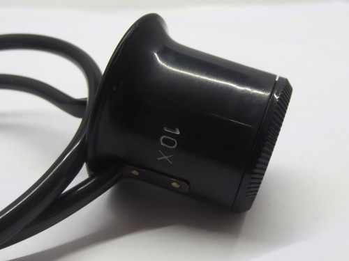 lente monocolo supporto molla orologiaio orologi misura 10 x watch tools makers - Imagen 2 de 3