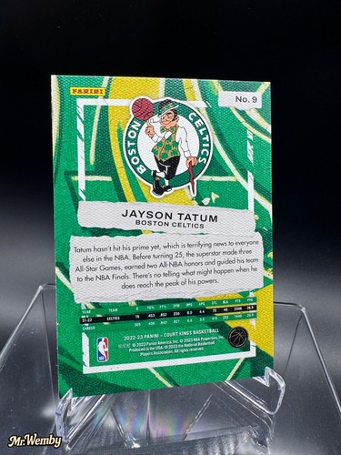 2022-23 Panini Court Kings #9 Jayson Tatum Boston Celtics - Bild 2 von 3