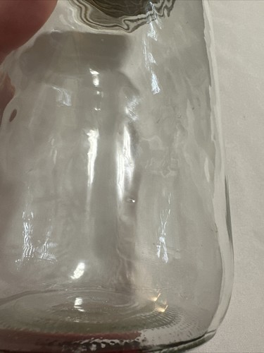 "Vintage Glas Kerr breite Öffnung Einmachglas - 9"" hoch - markiert #7 - gekennzeichnet ""80S""" - Bild 21 von 21