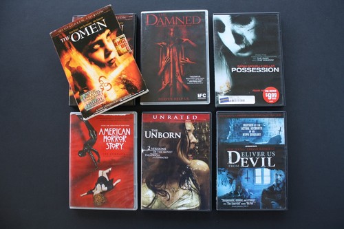 Horror DVD Lot Unborn Possession Unrated Omen Damned AHS 1 Deliver Us From Evil - Foto 14 di 15