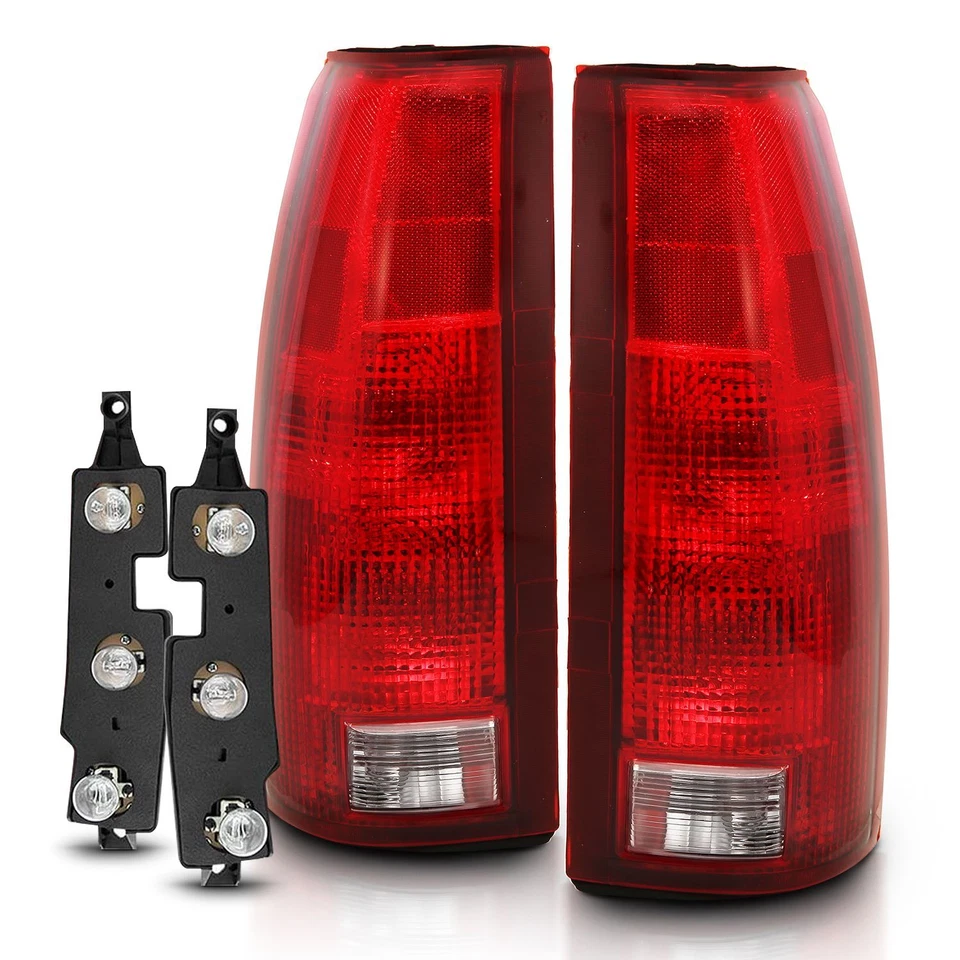 Luces traseras estilo fábrica cromadas/rojas Anzo 311300 para Chevy Tahoe 1995-1999 Foto 3 de 4