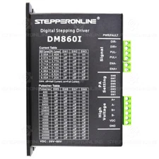 STEPPERONLINE Nema 34 Stepper Motor Driver Microstep Motor Two-phase DM860I CNC