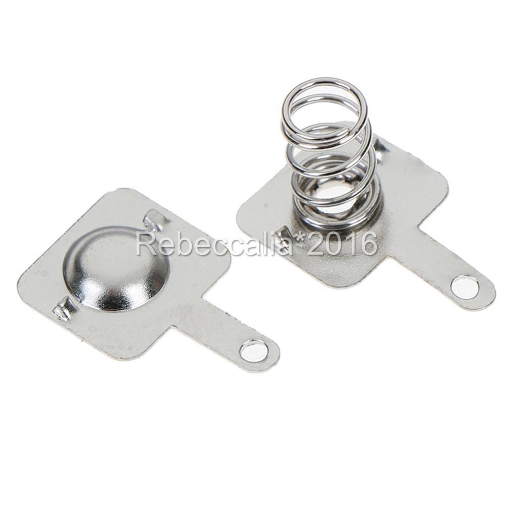 Battery Spring Plate AAA Battery Contact Nickel Plate 20mmx9mm for DIY 20 Pcs