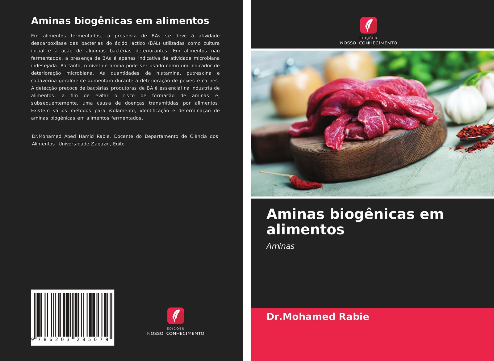 Thumbnail - Aminas Biogênicas Em Alimentos Aminas Mohamed Rabie Taschenbuch