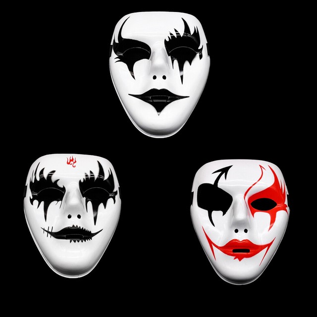 Masquerade Face Cover Adjustable Horror Clown Face Cover For Role Playing Masquerade Face Cover Adjustable Horror Clown Face Cover For Role Playing
