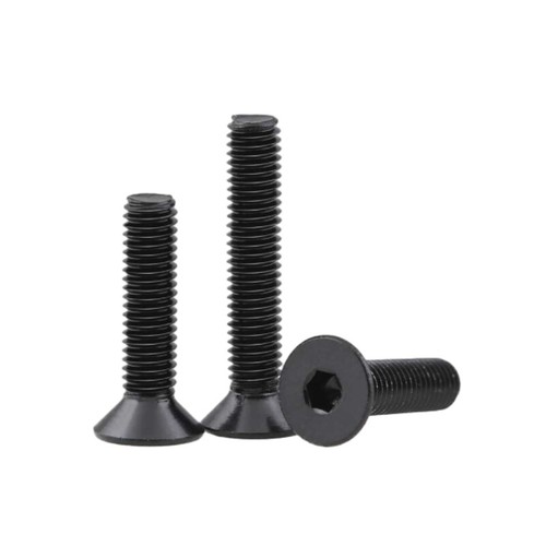 Allen Countersunk Head Screws Black Hexagon Socket Flat Head Machine Screw - Picture 4 of 31