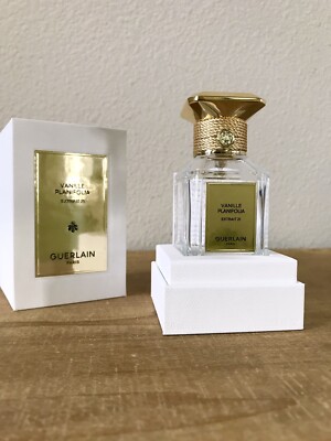 Guerlain Vanille Planifolia Extrait Extract 21 *EMPTY BOTTLE* 1.7oz/ 50 ml & Box