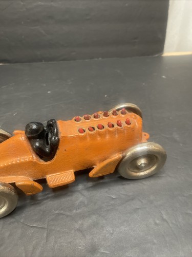 Hubley Animated Race Car Cast Iron Excellent condition - Picture 8 of 10