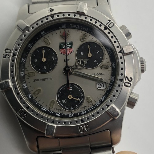 CRONÓGRAFO DE CUARZO VINTAGE TAG HEUER 2000 REF CE1111 39MM - Imagen 12 de 12