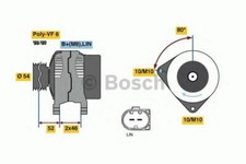 ENGINE ALTERNATOR GENERATOR OE QUALITY REPLACEMENT BOSCH 0986047960