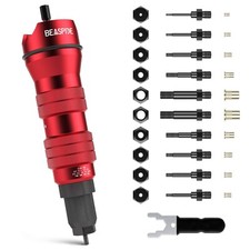 Cordless Drill Electric Rivet Gun Adapter Rivet Nut Drill Adapter Kit Includi...