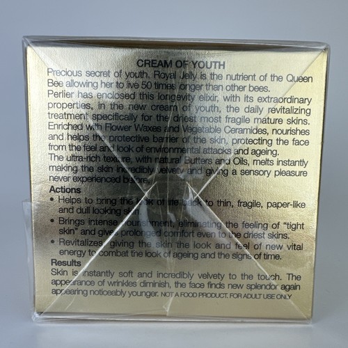 SEALED DEAL Perlier Royal ELIXIR Cream of Youth w/Fresh Royal Jelly 1.6 oz - Picture 2 of 4