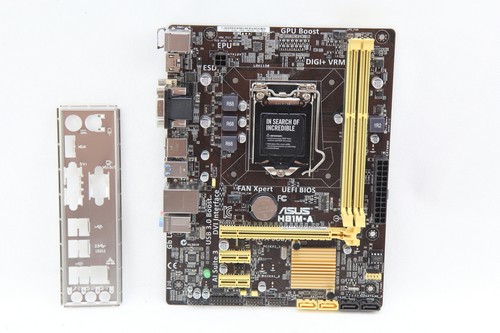 Asus H81M-A mATX Mainboard Sockel 1150 Intel® H81 Chipsatz PCIe DDR3 VGA/DVI/HDM - Bild 1 von 2