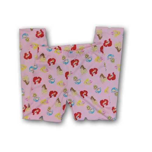 Disney Princess Little Girls Pink Princess Print Leggings Bottoms NWOT - Picture 2 of 2